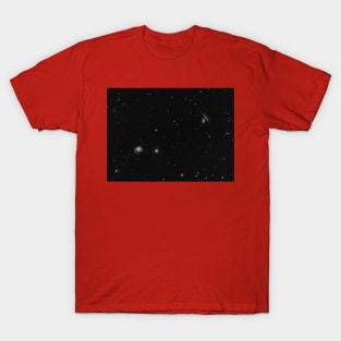 Galaxy Messier 99 in constellation Coma Berenicus T-Shirt